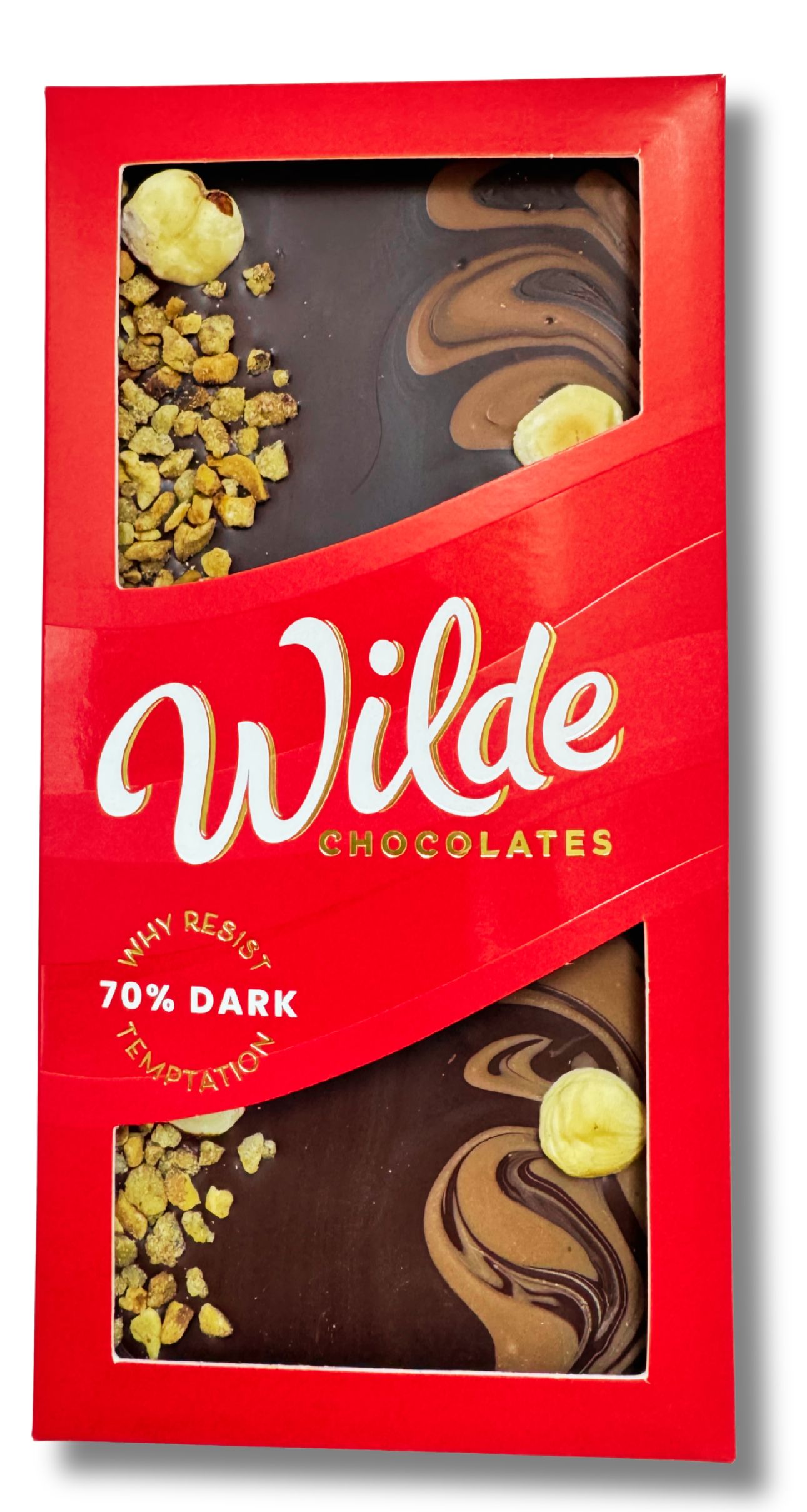 Hazelnut Duet 70% Dark Chocolate