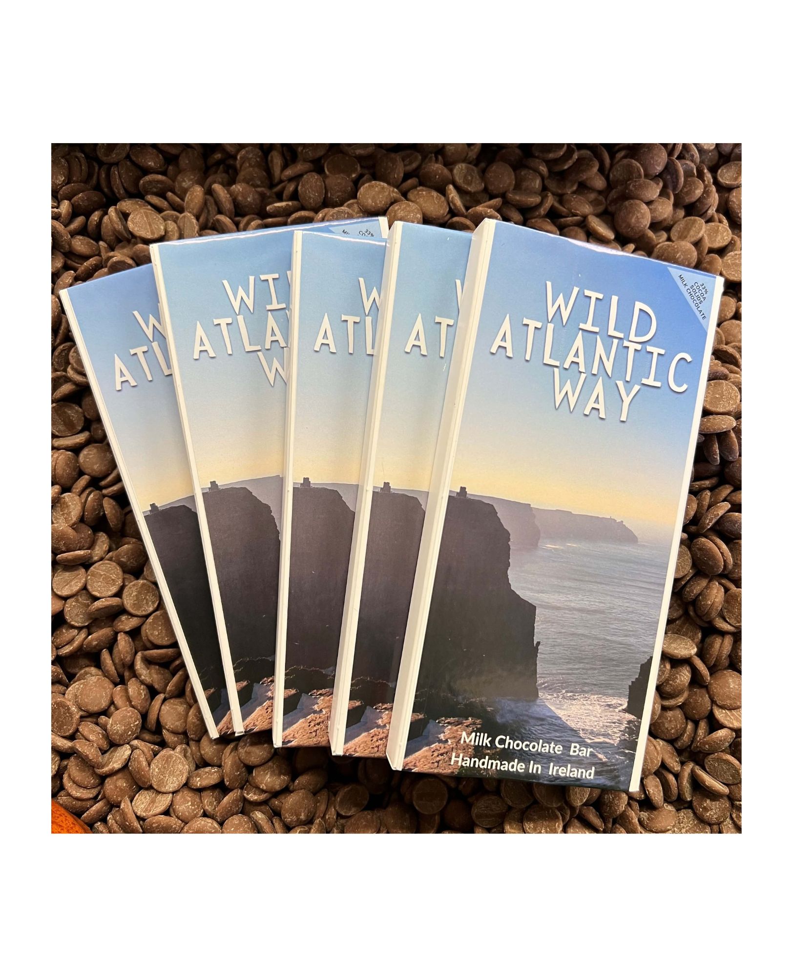 WIld Atlantic Way Handmade Irish Chocolate Bar Gift Box